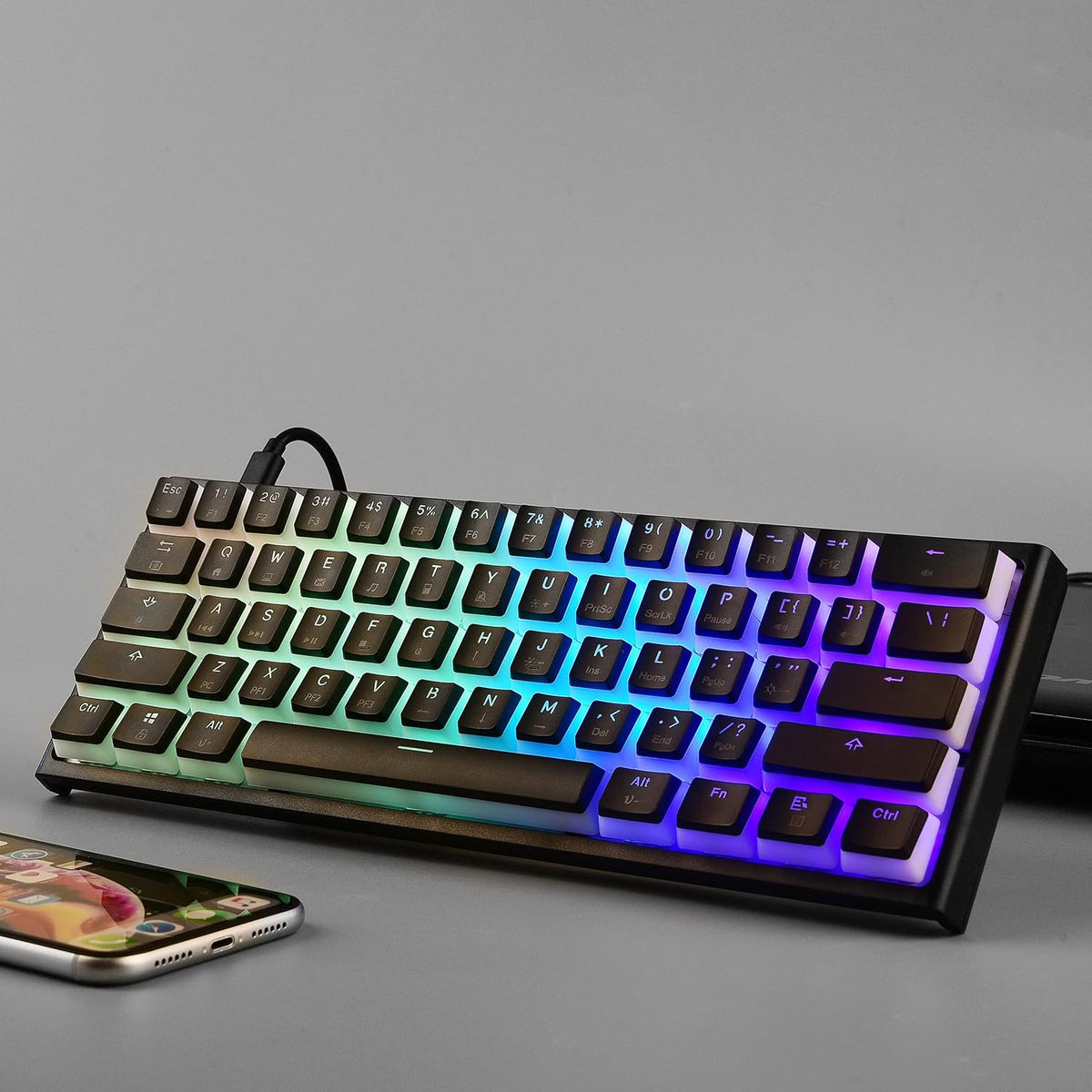 61 Keys RGB Mechanical Gaming Keyboard X23590