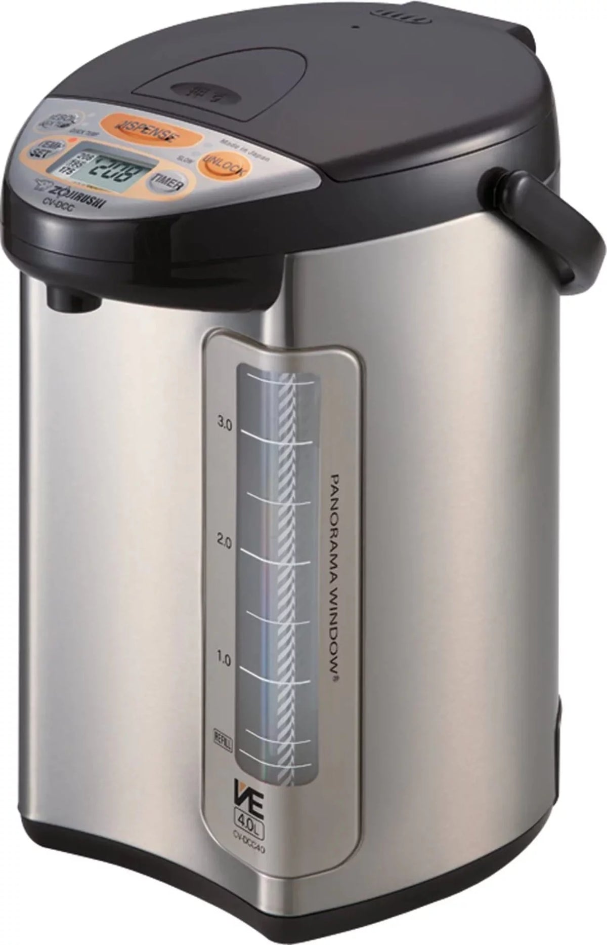 Hybrid Water Boiler And Warmer, 4-Liter, Stainless Dark Brown J424