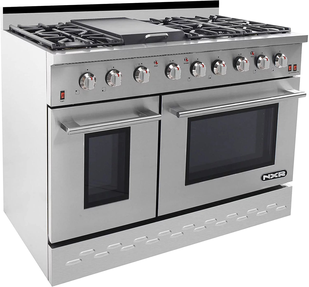 48" Stainless Steel Propane Gas Range with Convection Oven K384