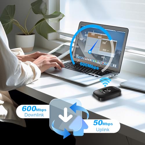 4G LTE Mobile Hotspot Portable WiFi Dual Bands 600Mbps J336