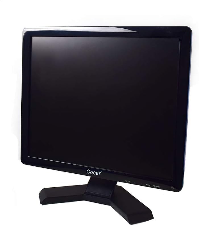 19 inch CCTV Security Monitor with BNC VGA HDMI AV Built-in Speaker 4:3 HD Display LCD Screen W661