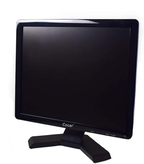 19 inch CCTV Security Monitor with BNC VGA HDMI AV Built-in Speaker 4:3 HD Display LCD Screen W661