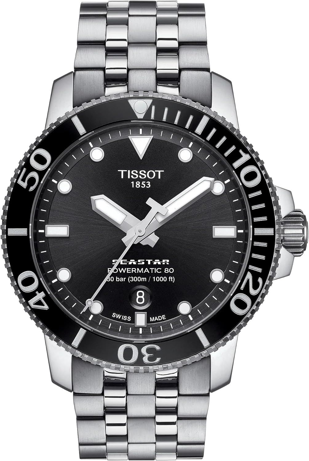 Stainless Steel Casual Watch Grey A439498
