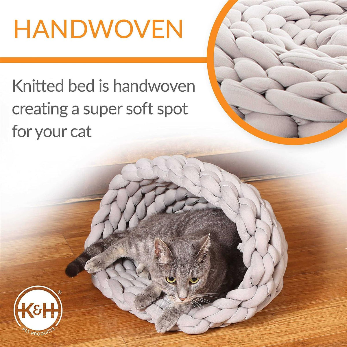 Knitted Pet Bed D40015