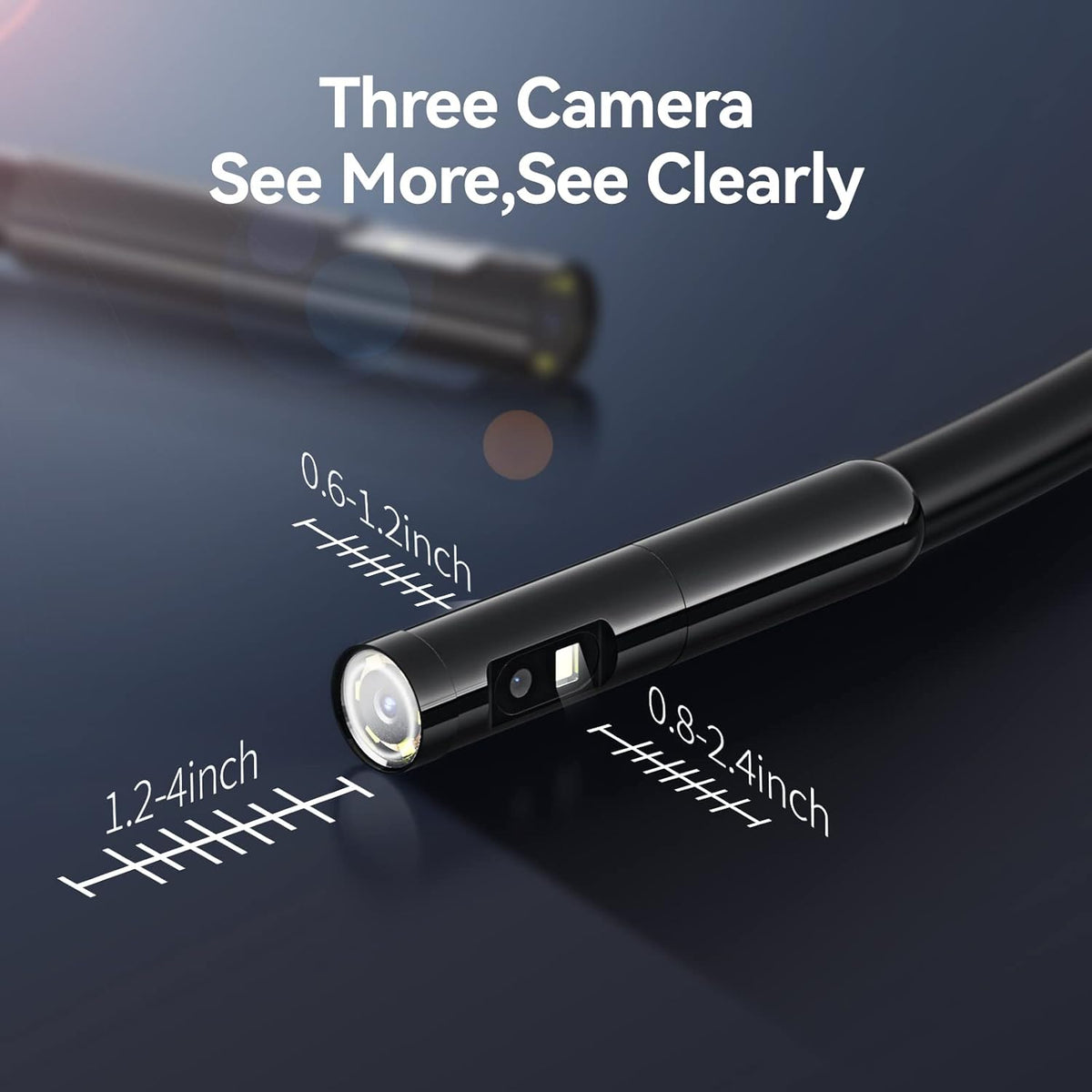 16.5ft 5inch 720P HD Industrial Inspection Camera Q4076