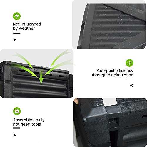 80 Gallon BPA Free Compost Bin U302542