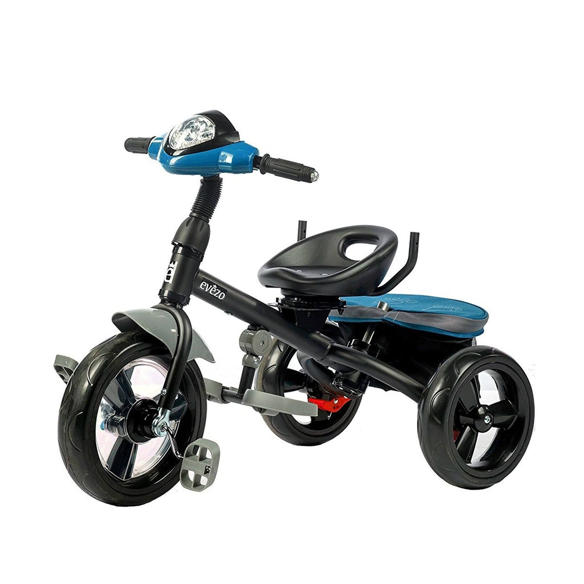 Blue 4-in-1 Stroller Trike with Canopy C719