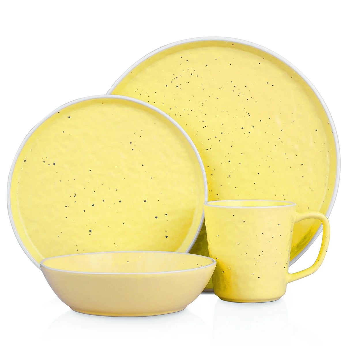 16-Piece Stoneware Dinnerware Set for 4 A44868