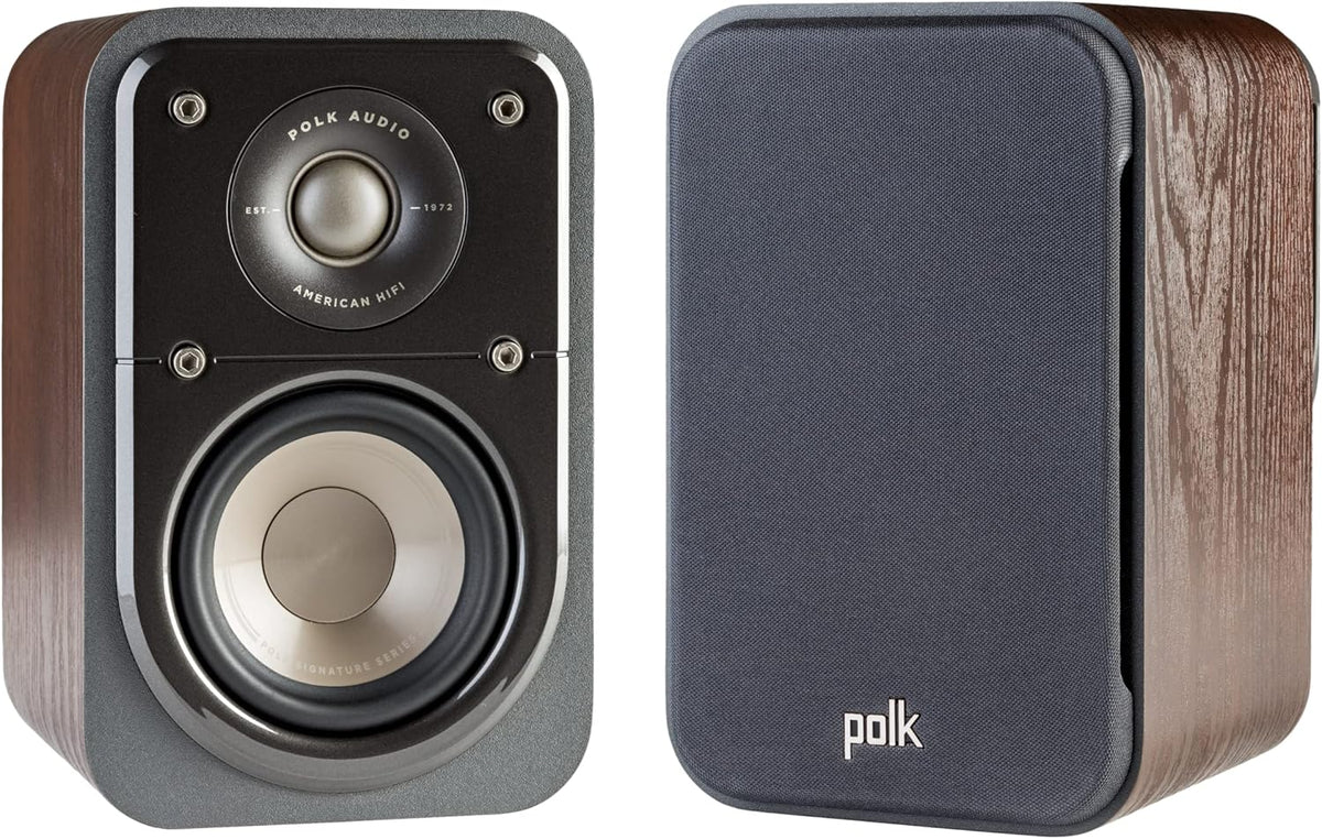Black Surround Loudspeaker Pair with 1" Tweeter & 4" Woofer N45263