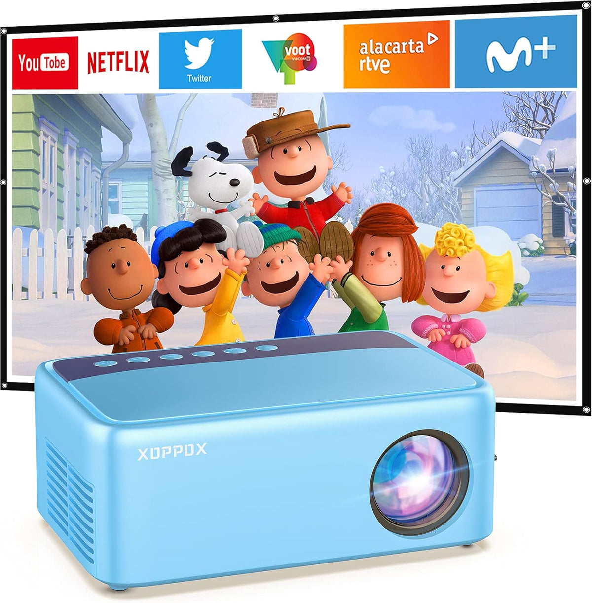 Portable Mini Video Projector with HDMI USB AV Interfaces E58510