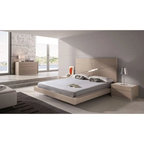 3-Piece King Bedroom Set Natural Oak Q844
