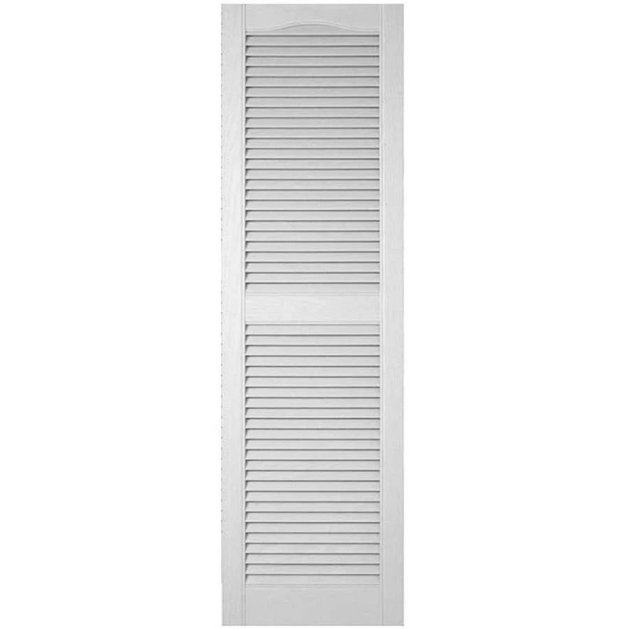 Vinyl Open Louver Shutters N574