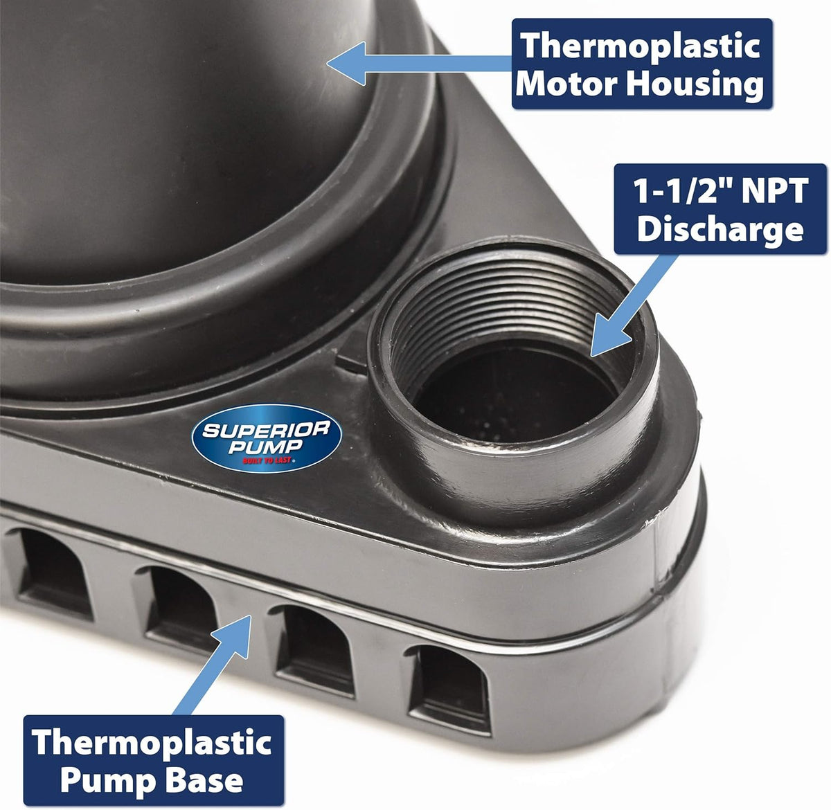 1/2 HP Thermoplastic Submersible Sump Pump with Vertical Float Switch Pack of 2 F69941