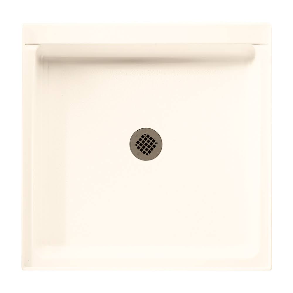 36-in D x 36-in W x 5.5-in H Shower Base in Pearl P26248
