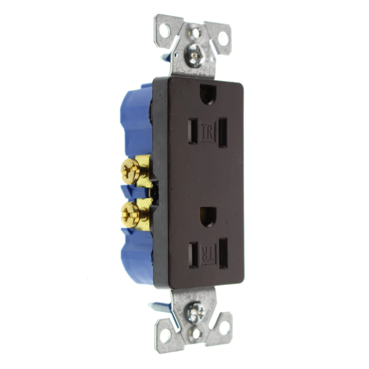 Brown 15-Amp 120-Volt Duplex Decorator Receptacle Outlet 64-Pack B3828