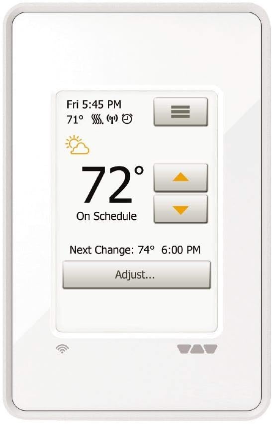 Performance Floor Heating Kit 11 Square Feet with WiFi Touchscreen Programmable Thermostat, Heat Membrane, Heat Cable Q4998