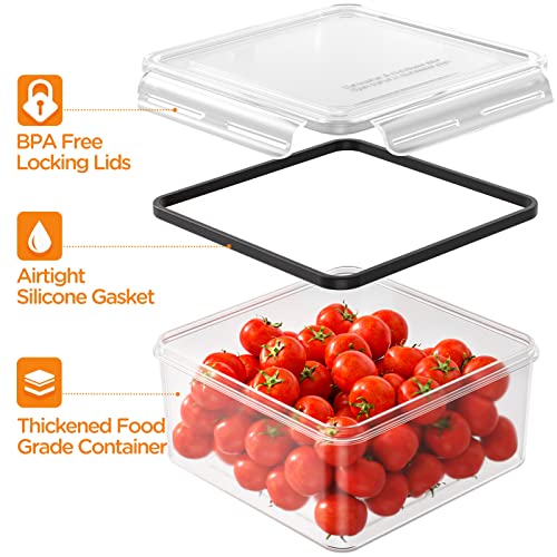 52 Piece Airtight Food Storage Containers Set with Lids S90378