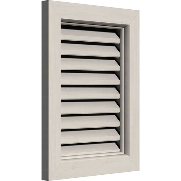 16 inchw x 20 inchh Primed Western Red Cedar Gable Vent G5507