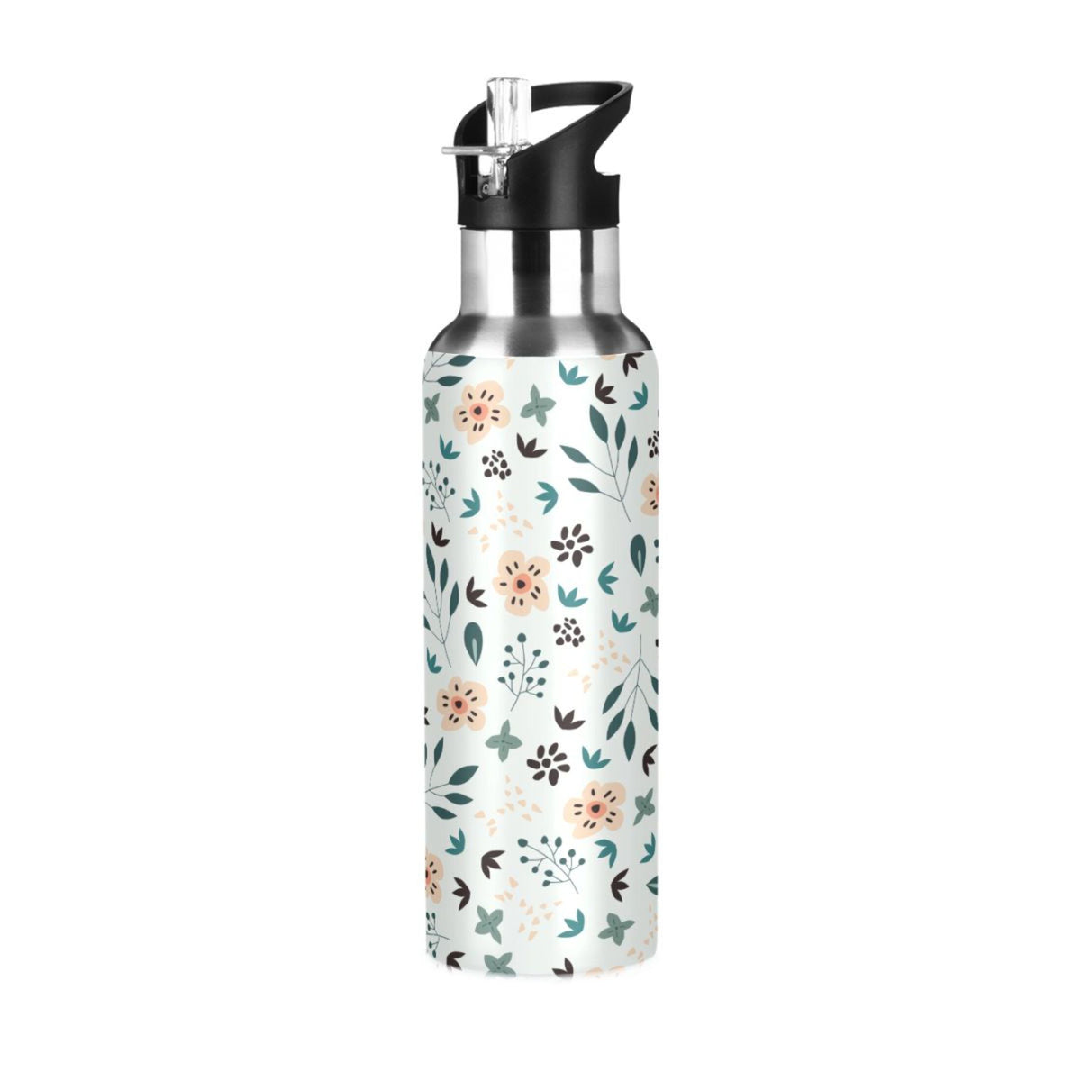 Stainless Steel Insulated Water Bottle with Straw Lid N139004