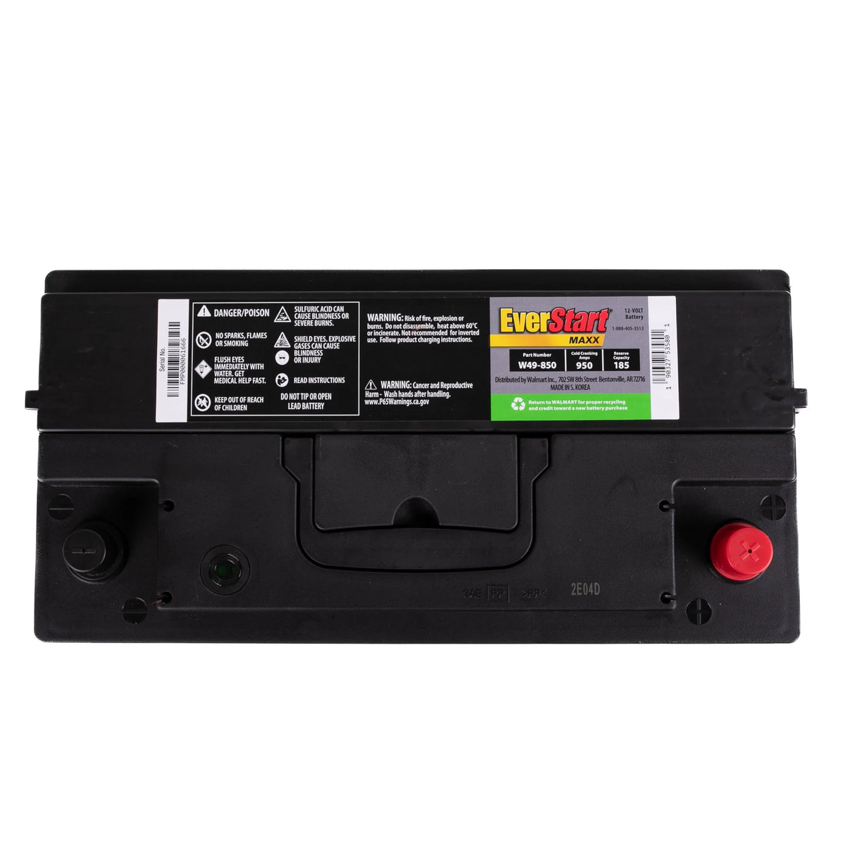 Lead Acid Automotive Battery Group Size H8 12 Volt Y900348