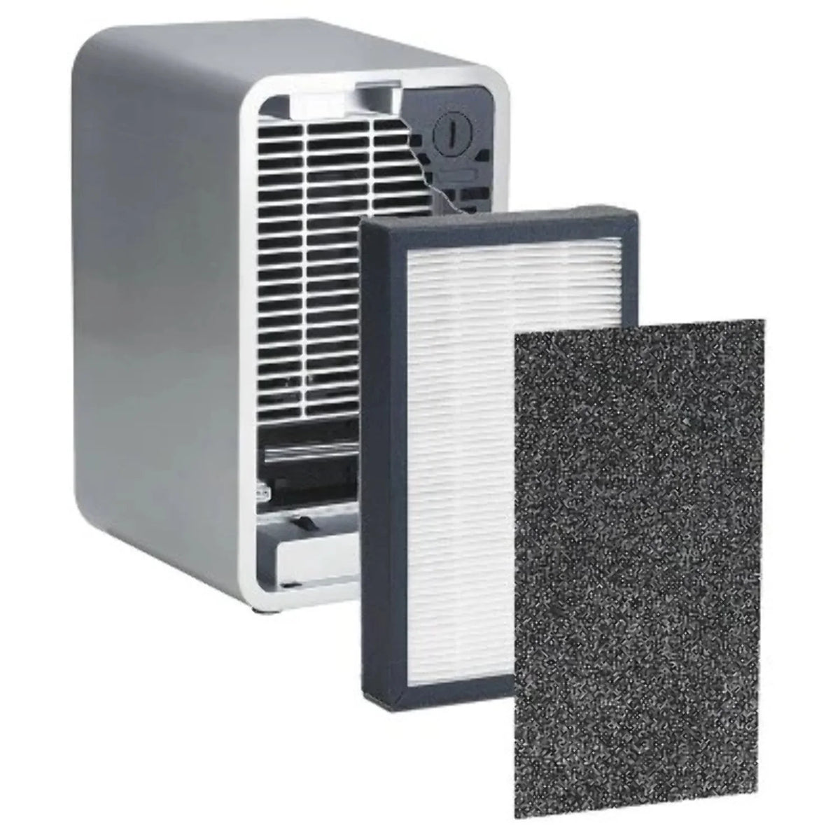 Air Purifier with HEPA Filter and UV-C Sanitizer, Silver, 78 Sq. ft. E5441