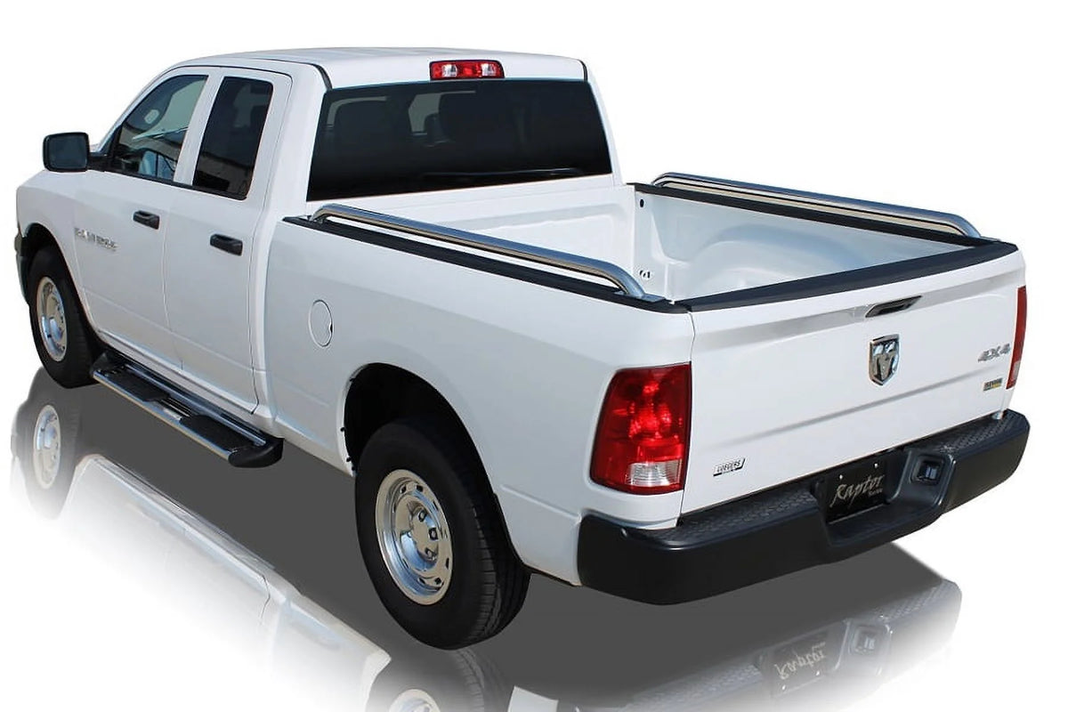 Stainless Truck Side Bed Rails for 8ft Bed B37743
