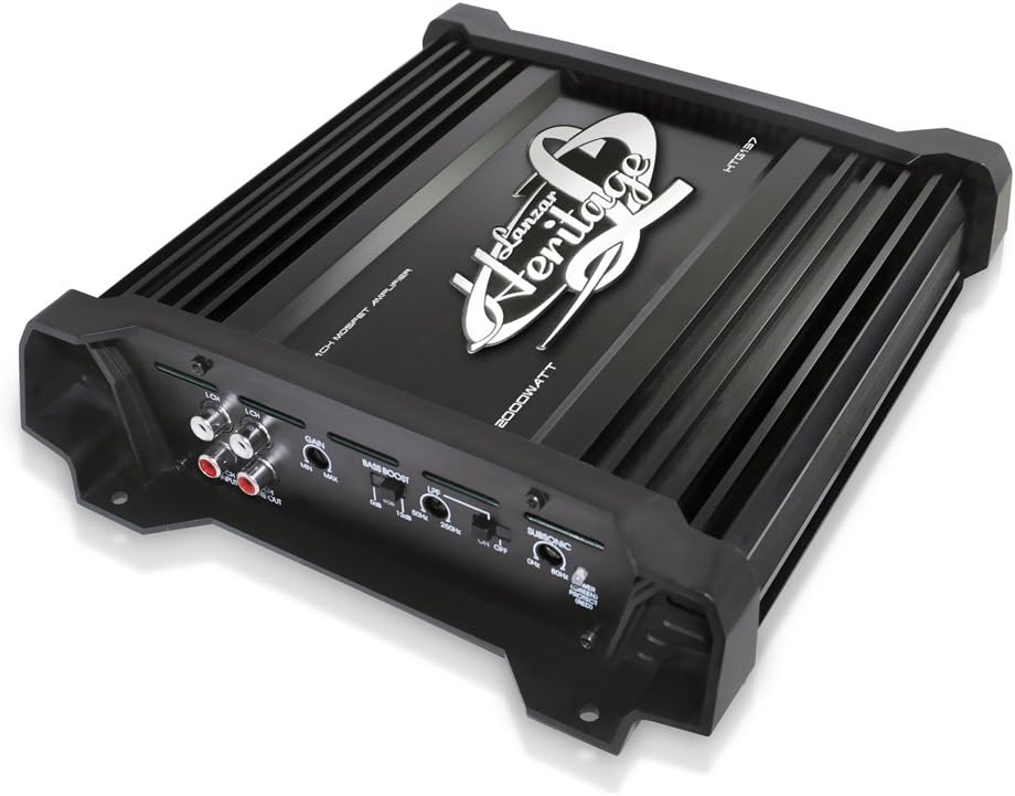 Monoblock 1 Channel 2,000 Watt Car Audio Amplifier Z965