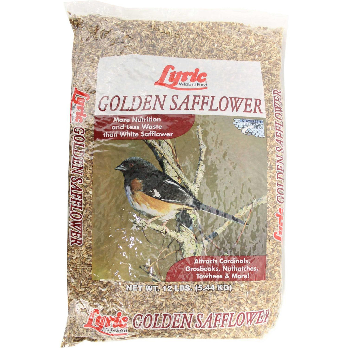 Golden Safflower Seed Wild Bird Food F737