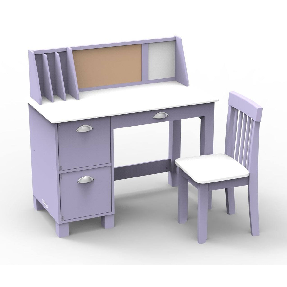 Lavender Study Desk with Chair U113