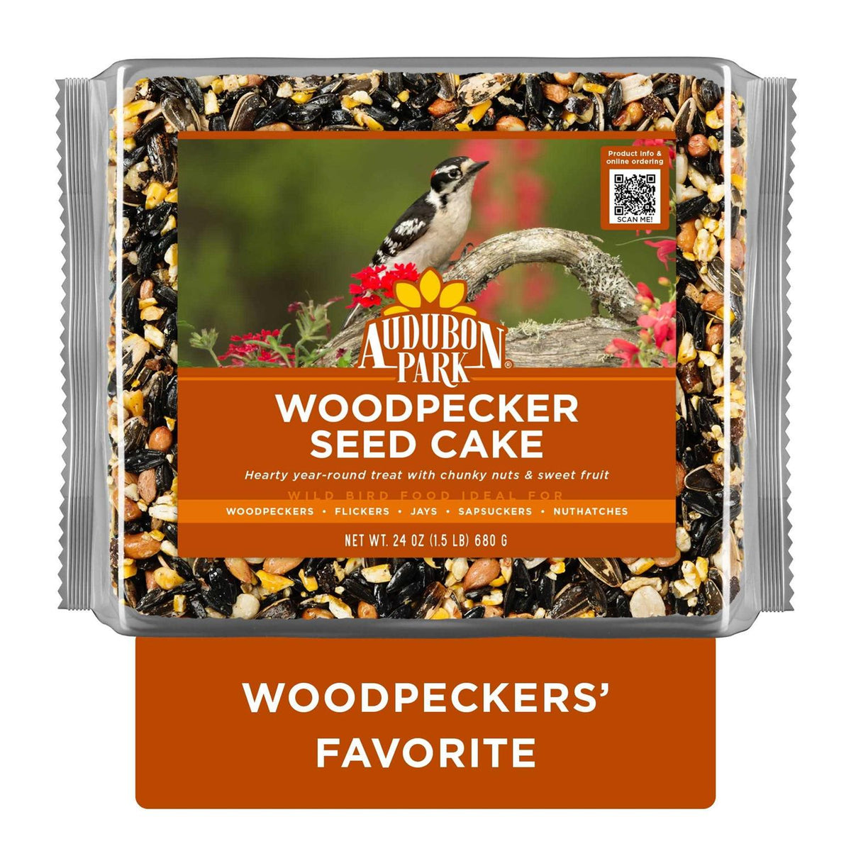 Woodpecker Seed Cake Wild Bird Food A515617