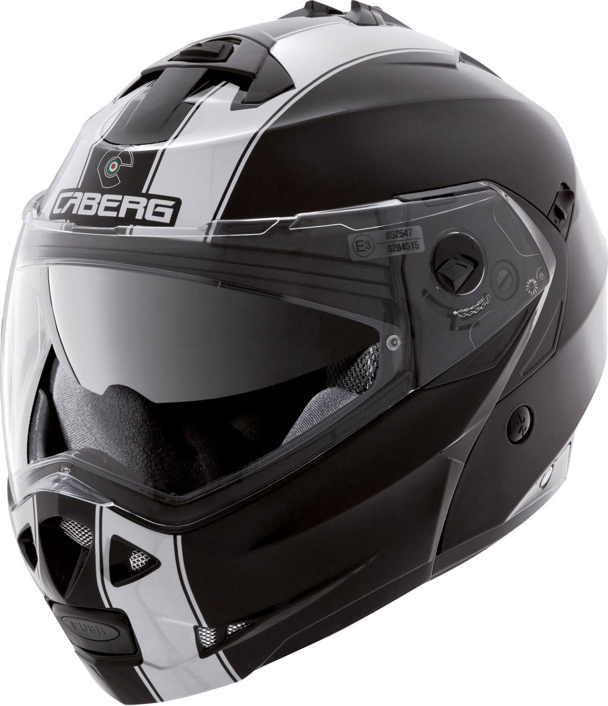 Black White Size XL Helmet O916022