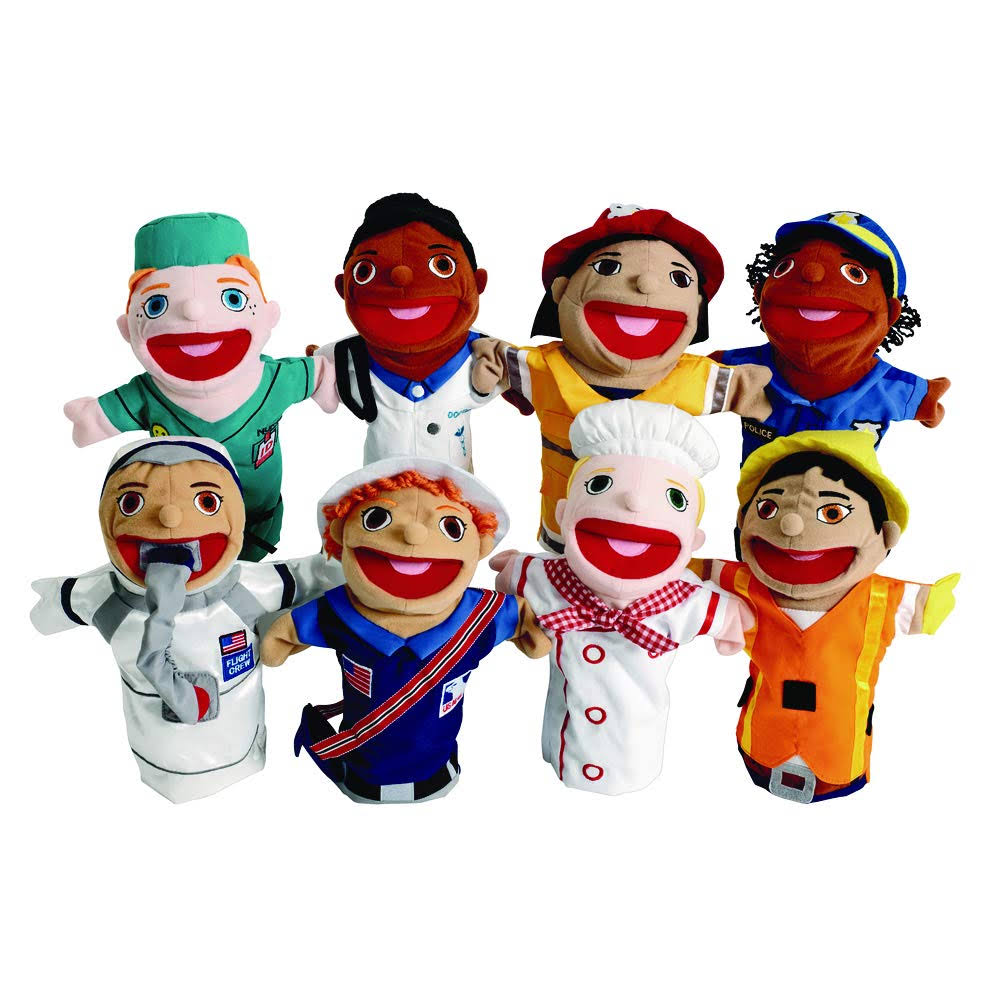 Set of 8 Puppets P190750