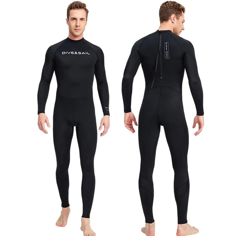 Quick Dry Long Sleeve One Piece Surf Suit A6866