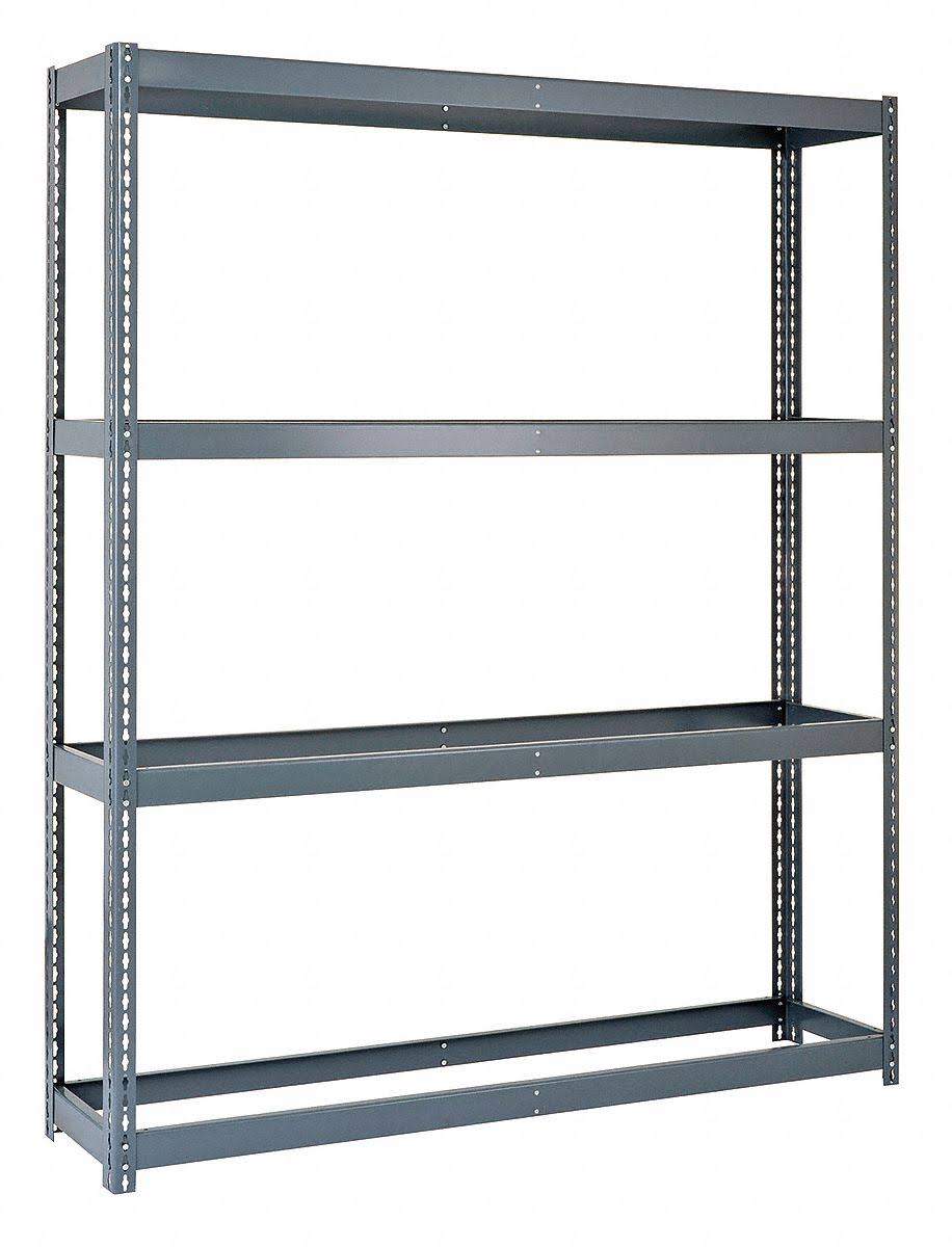 Boltless Freestanding Shelving, 84x22h, Gray A7960