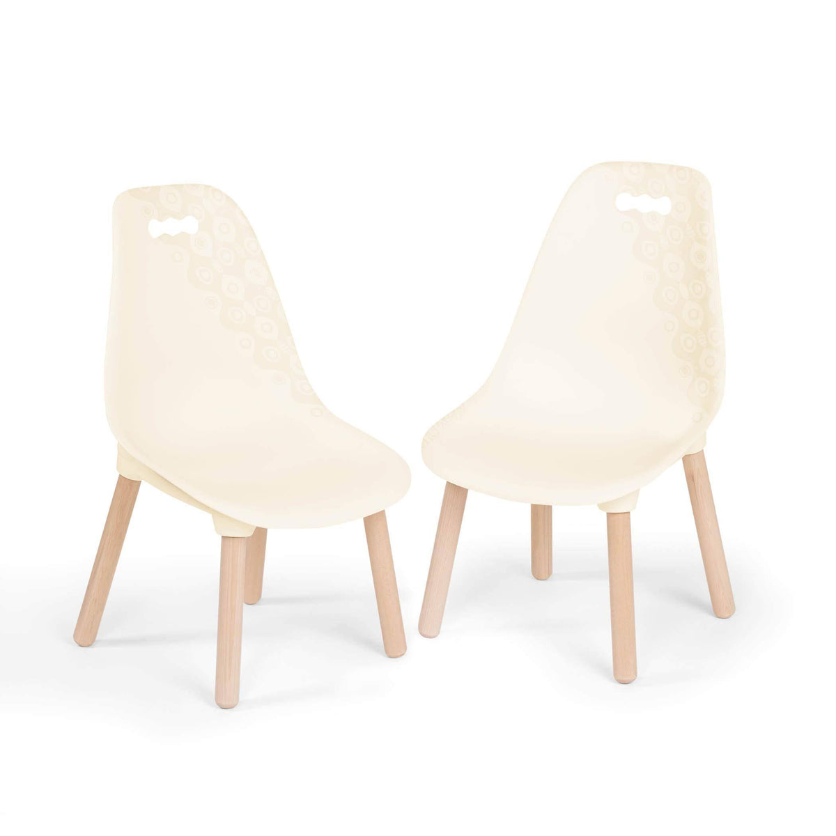 Ivory Kid-Sized Chair Set of Two C546897