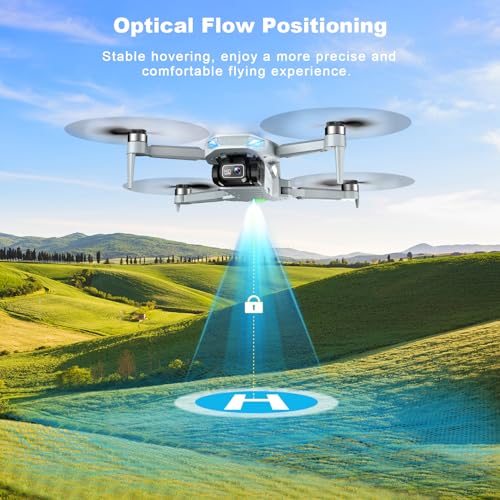 2K HD FPV Drone with Camera, Brushless Motor, 2 Batteries, Foldable D3671