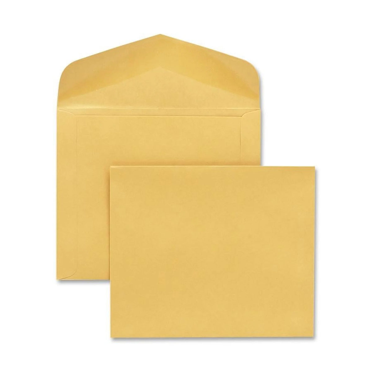Brown Kraft Open-Side Booklet Envelope 10 x 12, 100/Box I7881