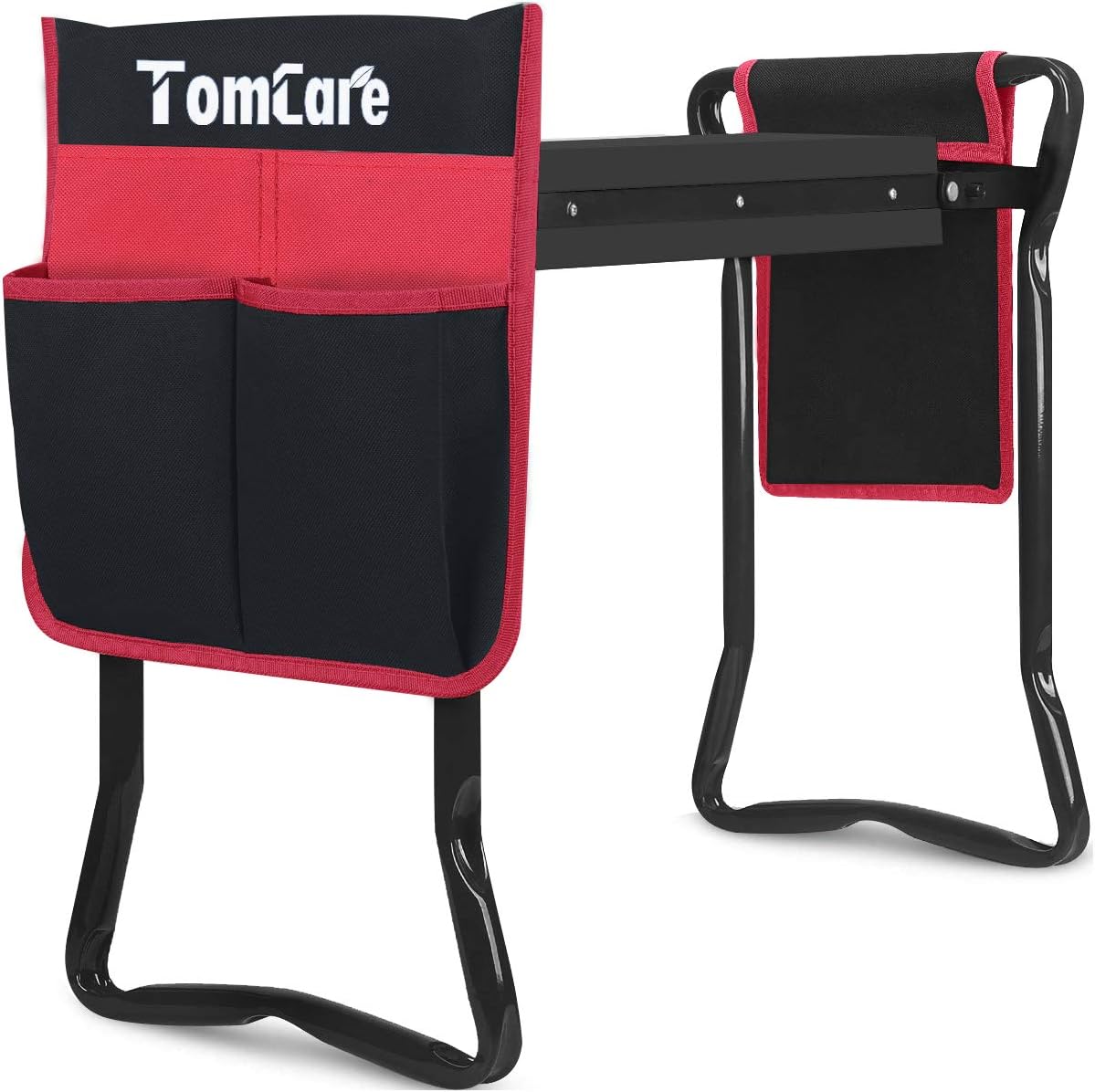 Garden Kneeler Seat with Tool Bag Pouch EVA Foam Pad O374432