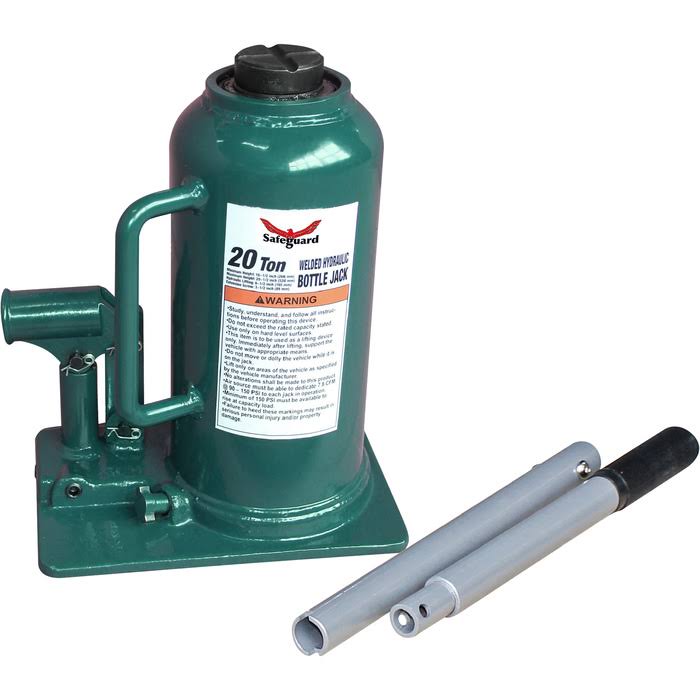 20-Ton Hydraulic Bottle Jack W49296