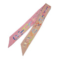 Pink Silk Twilly L784