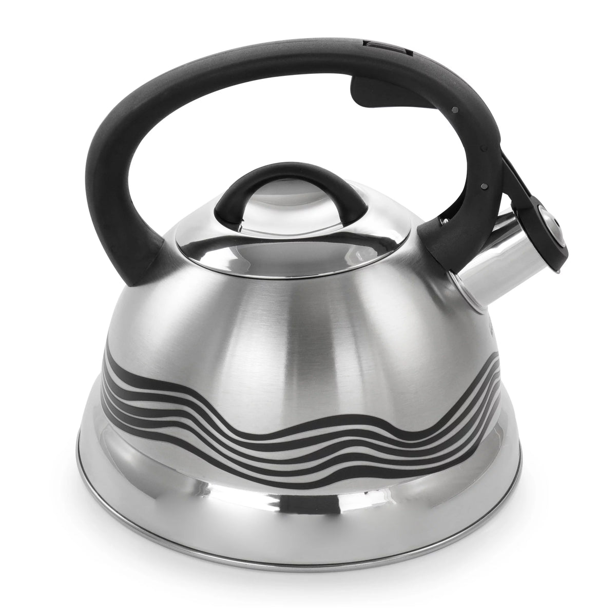 1.75 Quart Stainless Steel Whistling Tea Kettle Y86162