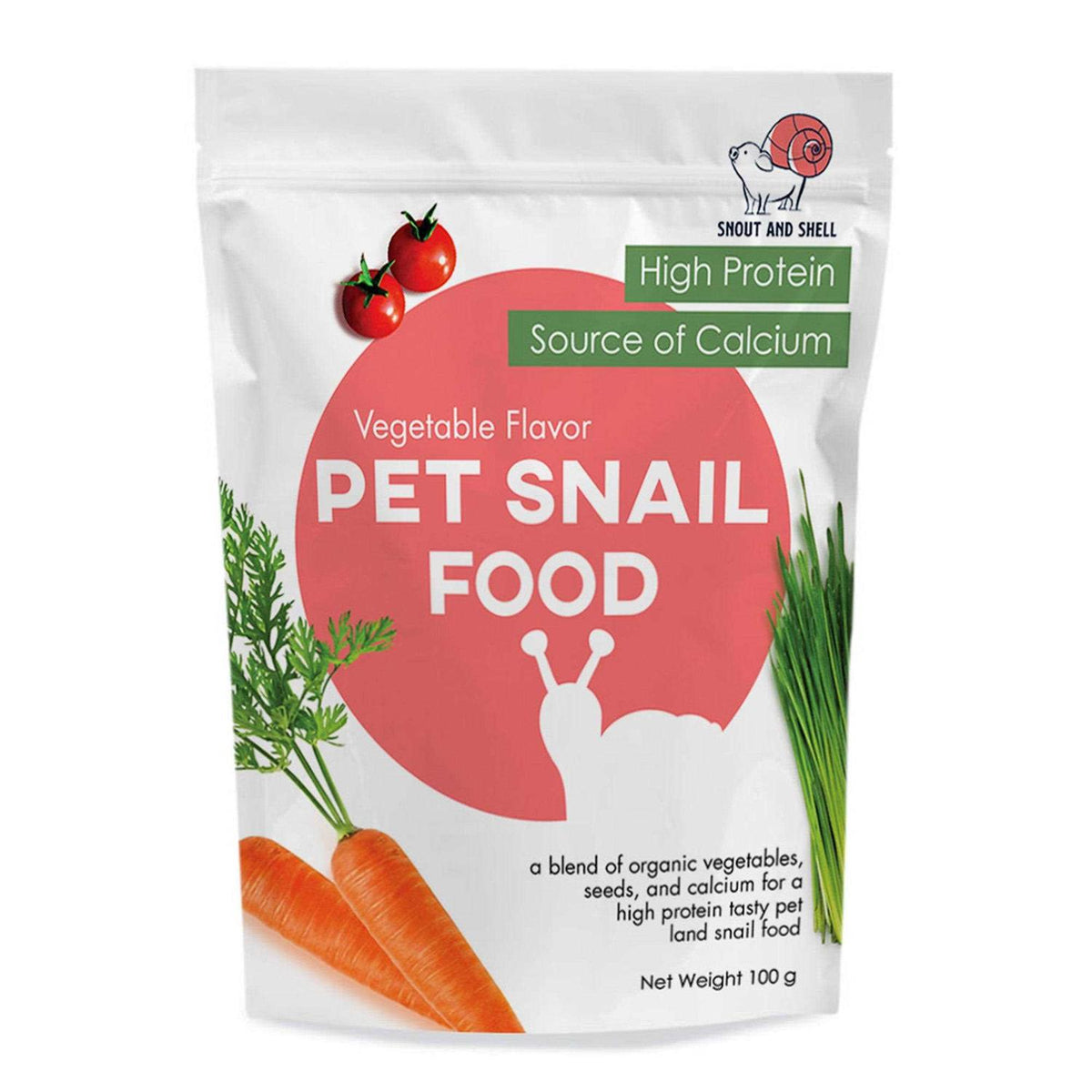 Vegetable Flavored Pet Snail Food High-Protein K2886