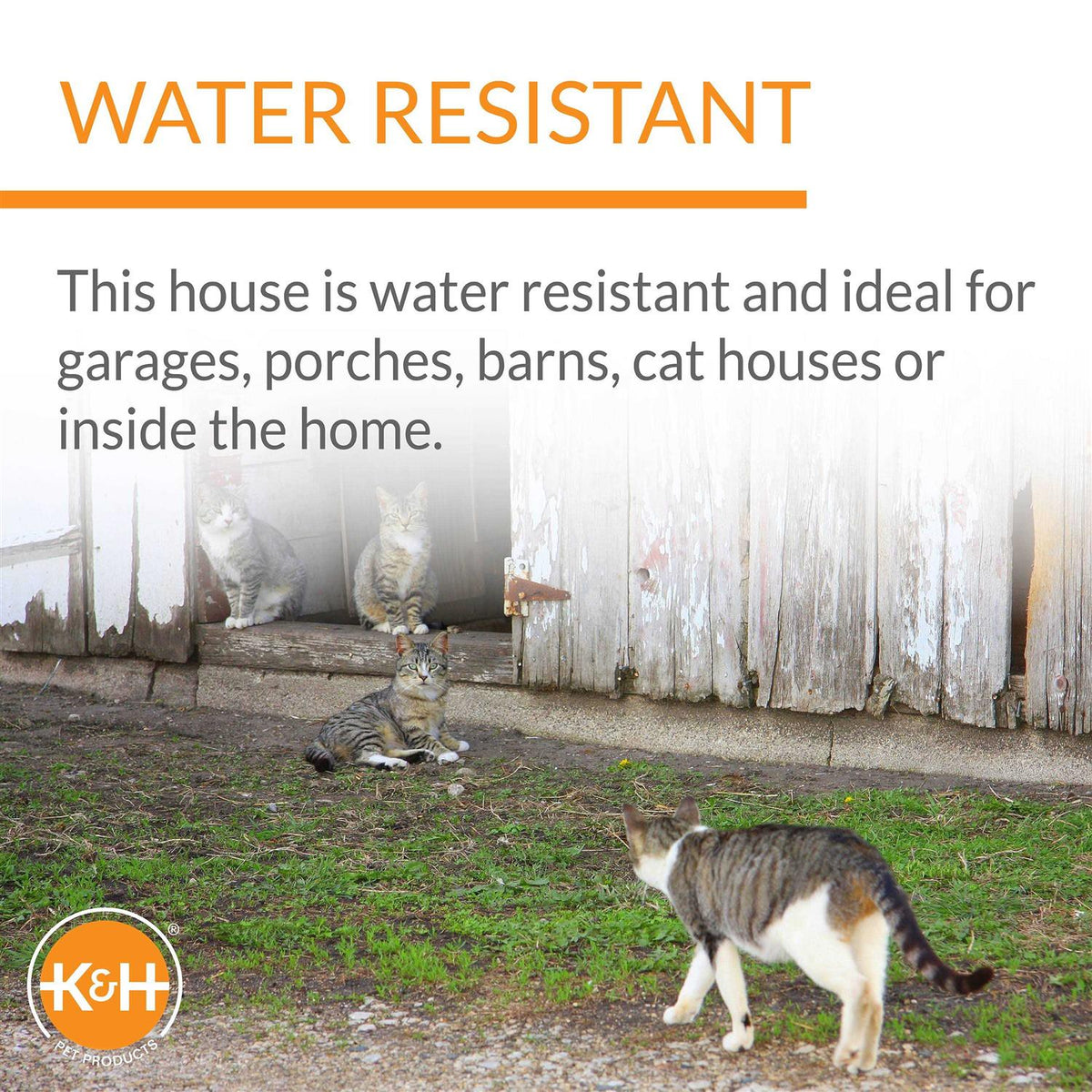 Heated Outdoor Kitty House H2710