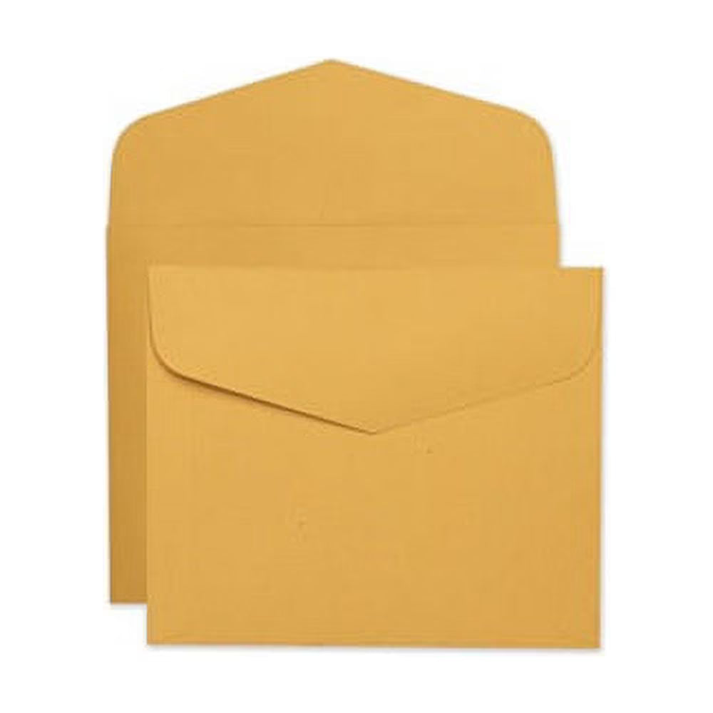 Brown Kraft Open-Side Booklet Envelope 10 x 12, 100/Box I7881