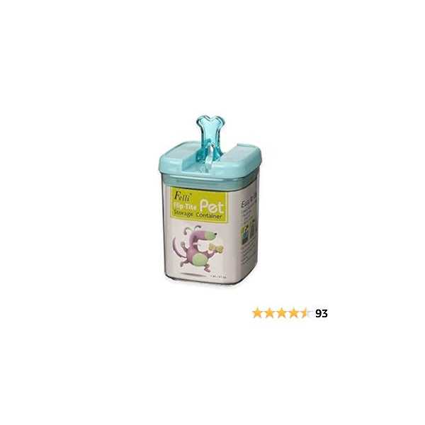 Flip-Tite Bone Square Pet Food Storage Canister B63686