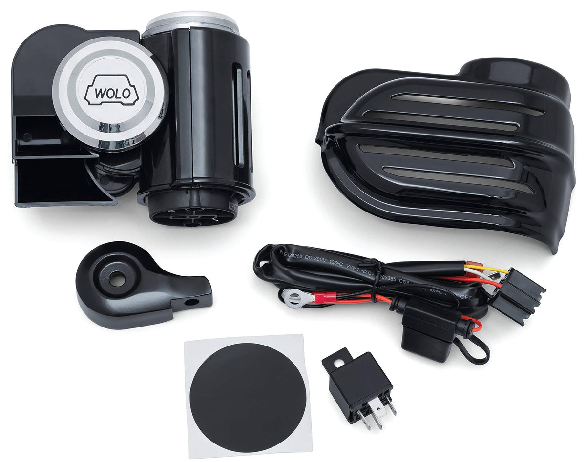 Gloss Black Air Horn Kit V231789