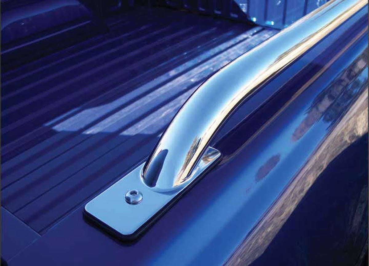 Stainless Truck Side Bed Rails for 8ft Bed B37743