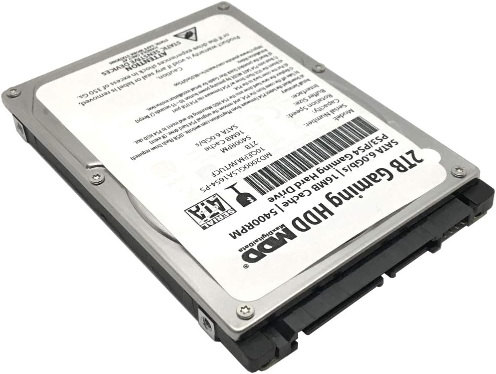 2TB 5400RPM 8MB Cache SATA 2.5 Hard Drive Pack of 2 H2688
