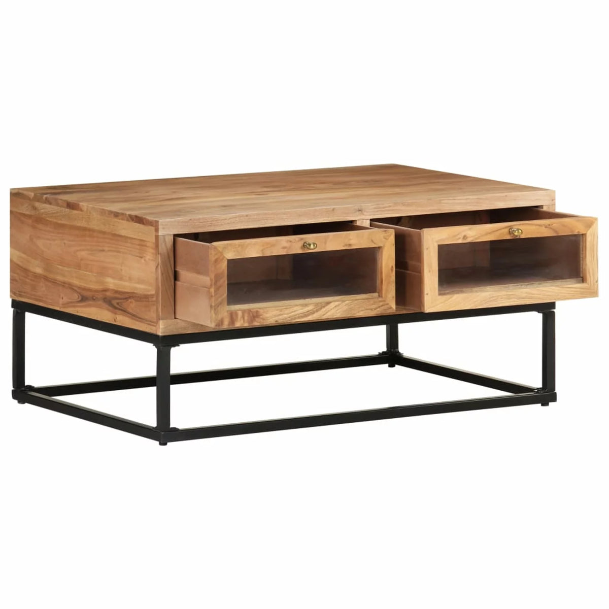 Coffee Table Solid Acacia Wood End Side Table K58851