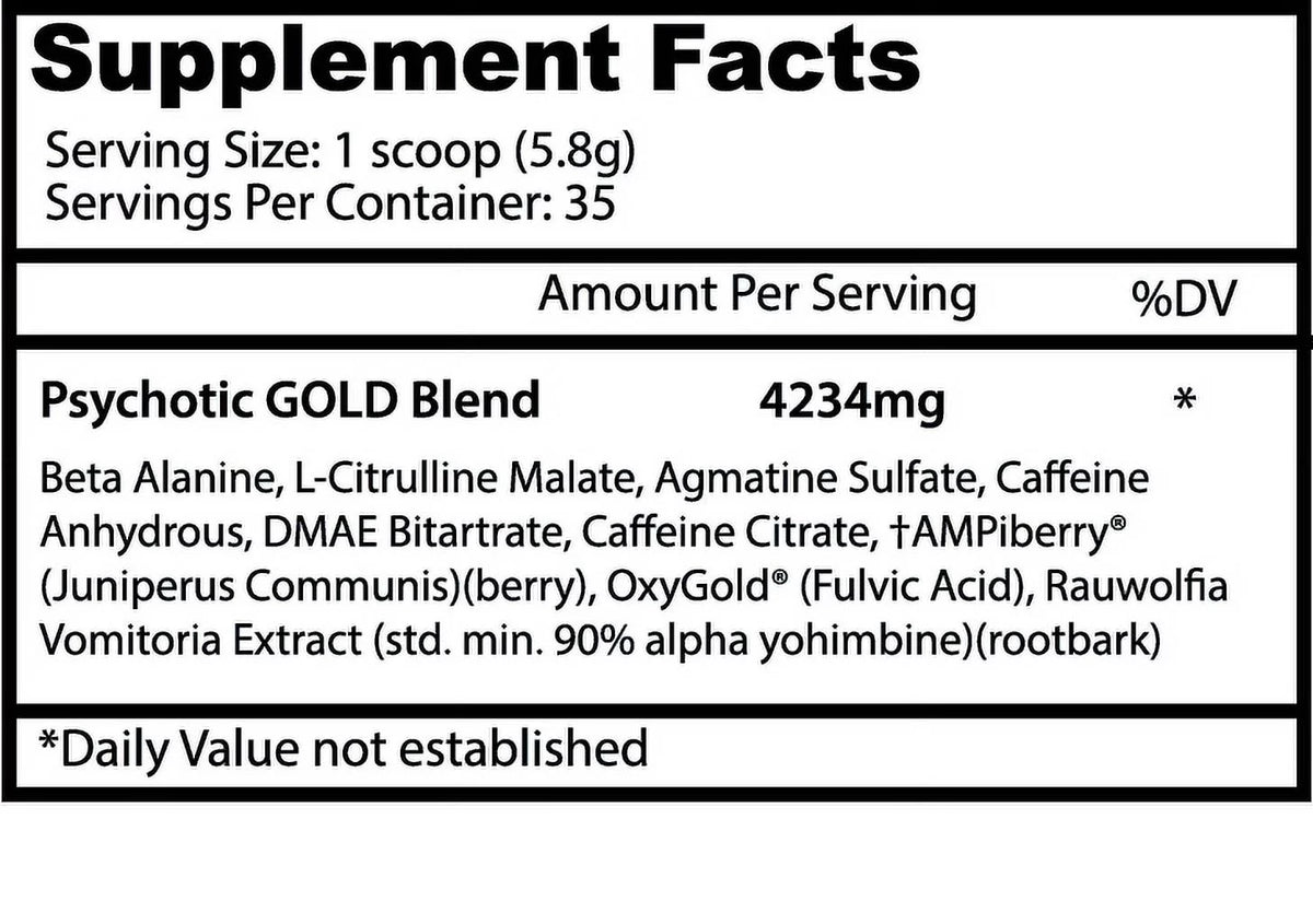 Fruit Punch Pre Workout 35 Servings L25188